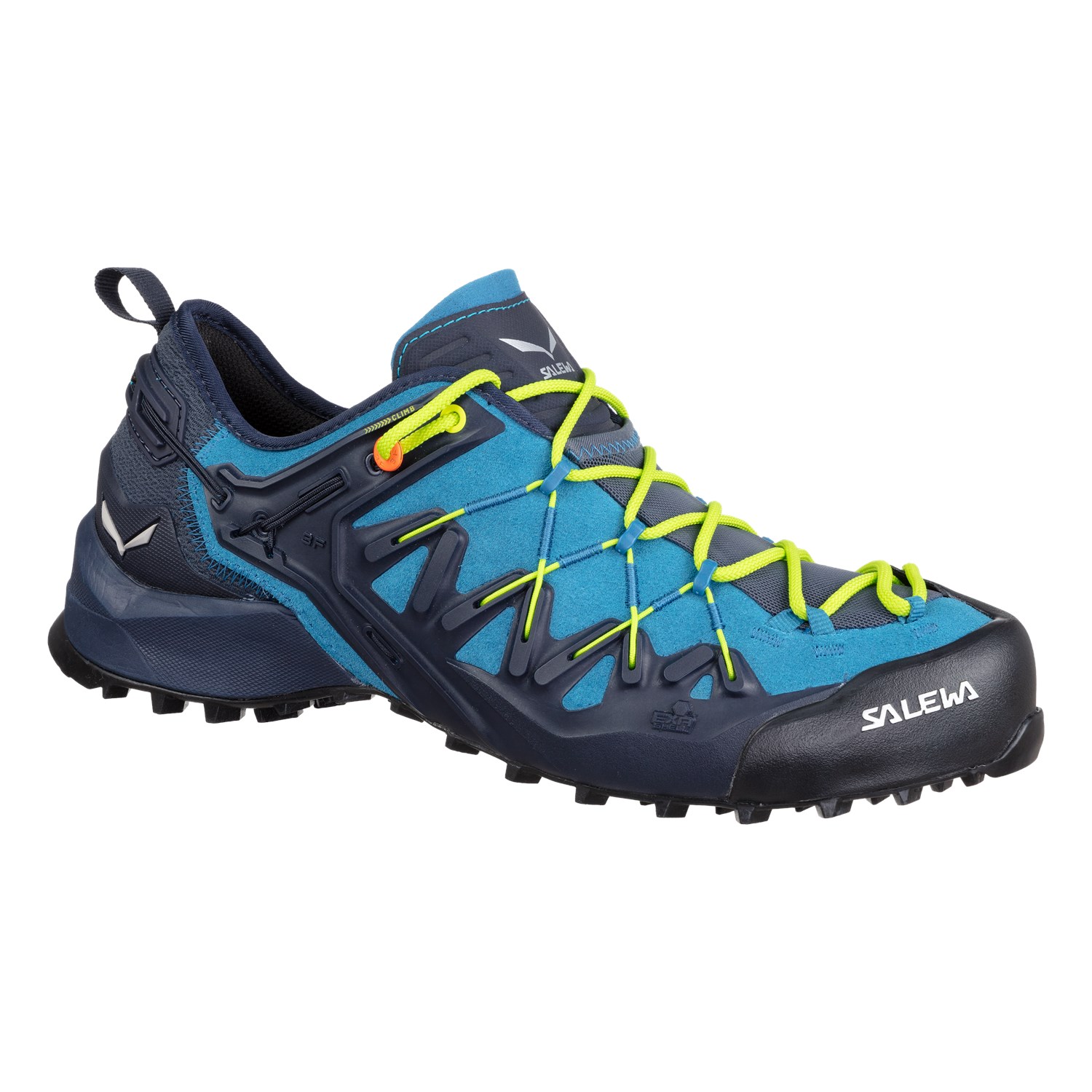 Tenis Salewa Wildfire Edge Homem Azuis/Azul Marinho/Amarelas 631ONZCGS